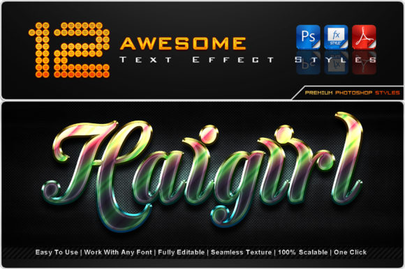 Awesome Text Effect Styles 8: Premium Typography in One Click