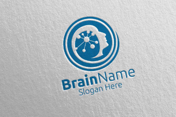 Brain Logo with Think Idea Concept 27: A Comprehensive Design Evaluation