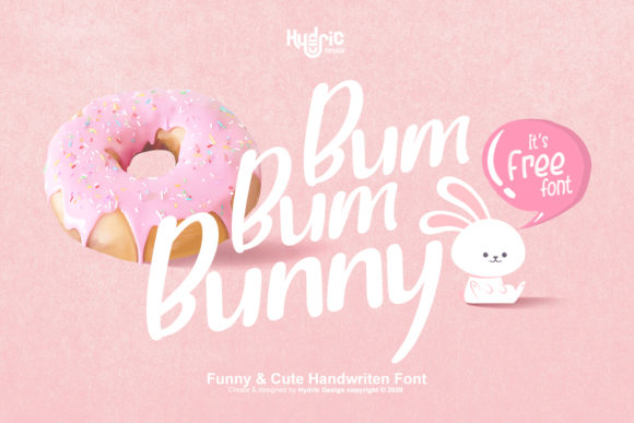Bum Bum Bunny: A Strategic Approach to Handwritten Typography