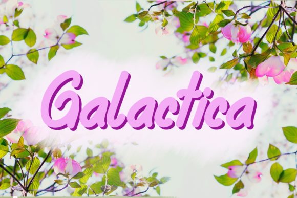 Galactica: The Handwritten Font That Transforms Your Creative Projects