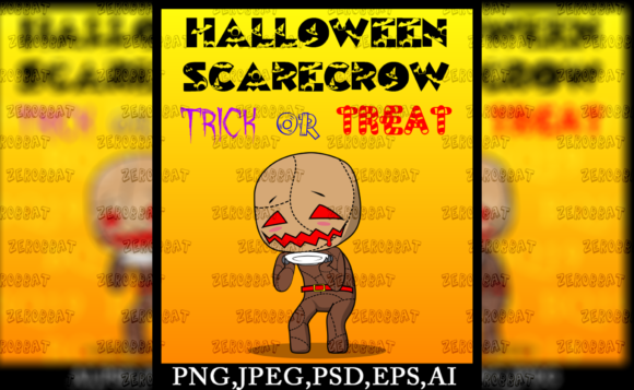 Halloween Scarecrow Trick or Treat: The Ultimate Digital Asset for Spooky Creations