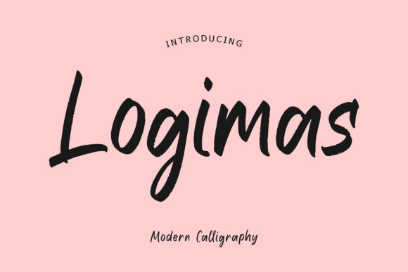 Logimas: The Handwritten Brush Font That Redefines Authentic Design
