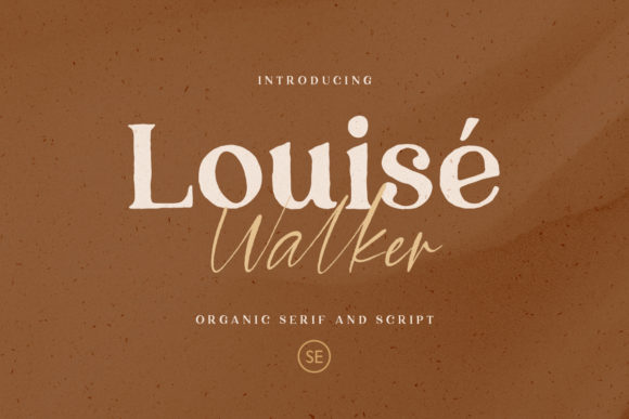 Louise Walker: The Perfect Serif and Handwritten Duo