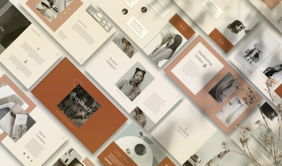 Mastering Visual Communication with The Austheti Presentation Template