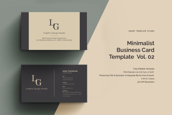 Minimalist Business Card Vol. 02: A Practical Tool for Modern Professionals