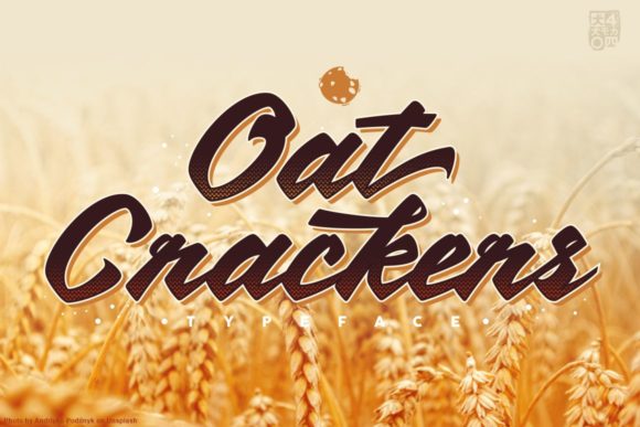 Oat Crackers Font Evaluation
