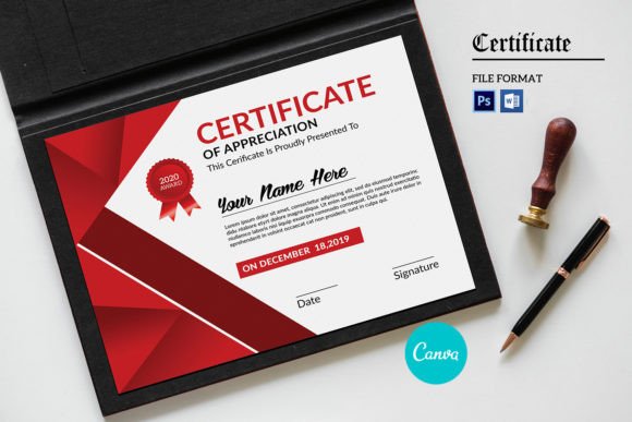 Printable Certificate of Appreciation