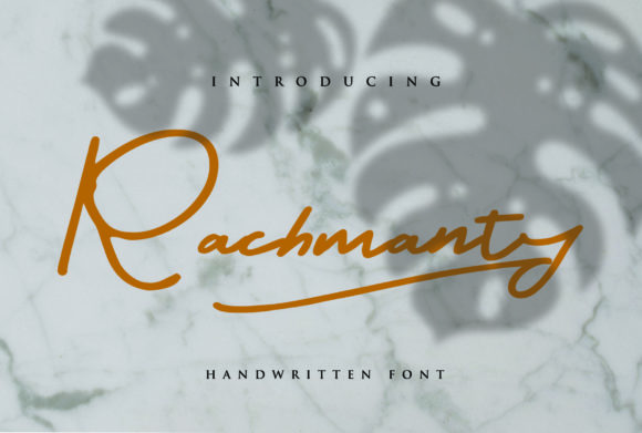 Rachmanty: The Elegant Handwritten Font for Modern Design