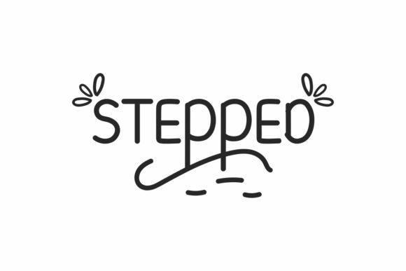 Stepped: The Handwritten Font for Realistic Designs