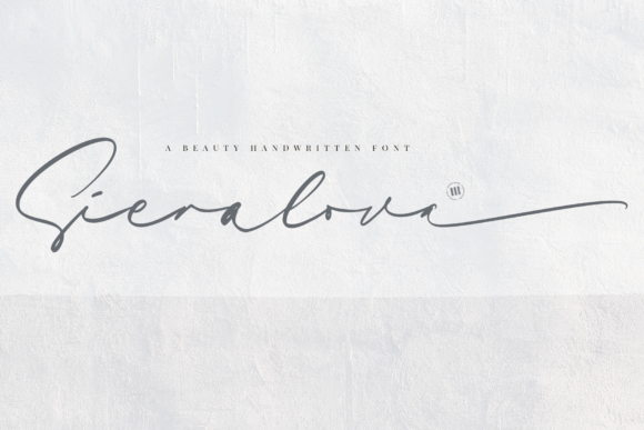 Why Sieralova is the Handwritten Font for Timeless Design Projects